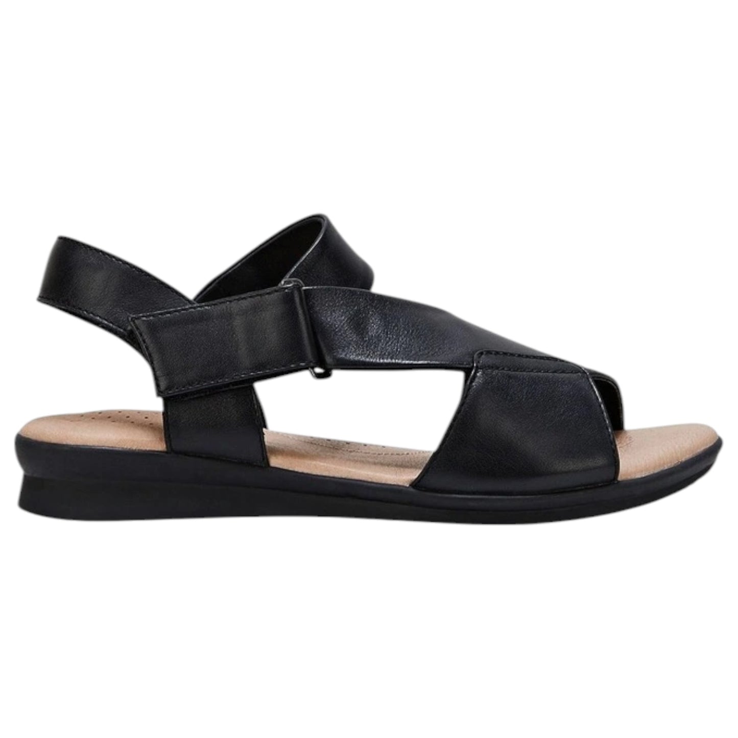 Womens Hush Puppies Nizki Sandals Black