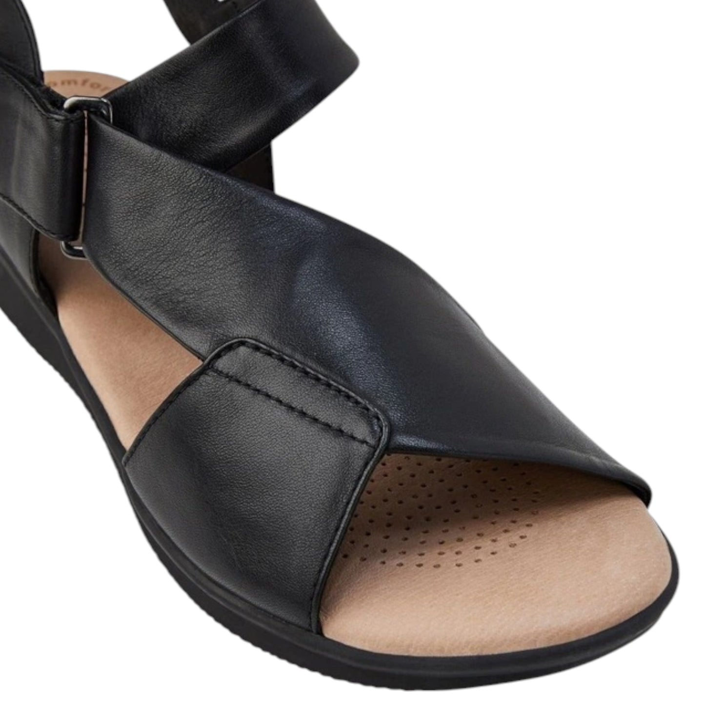 Womens Hush Puppies Nizki Sandals Black
