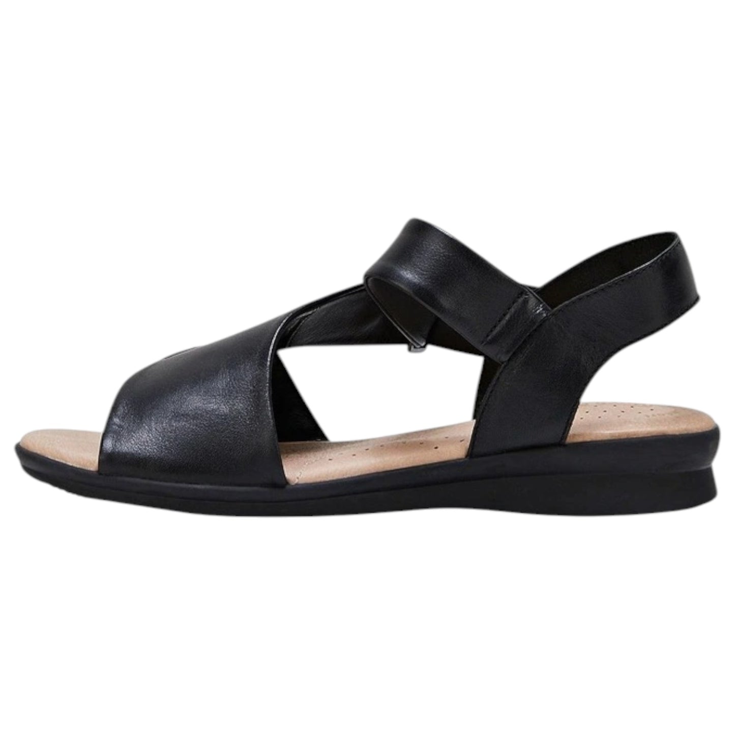 Womens Hush Puppies Nizki Sandals Black