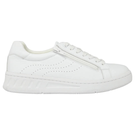 Womens Hush Puppies Spin Shoes White/White