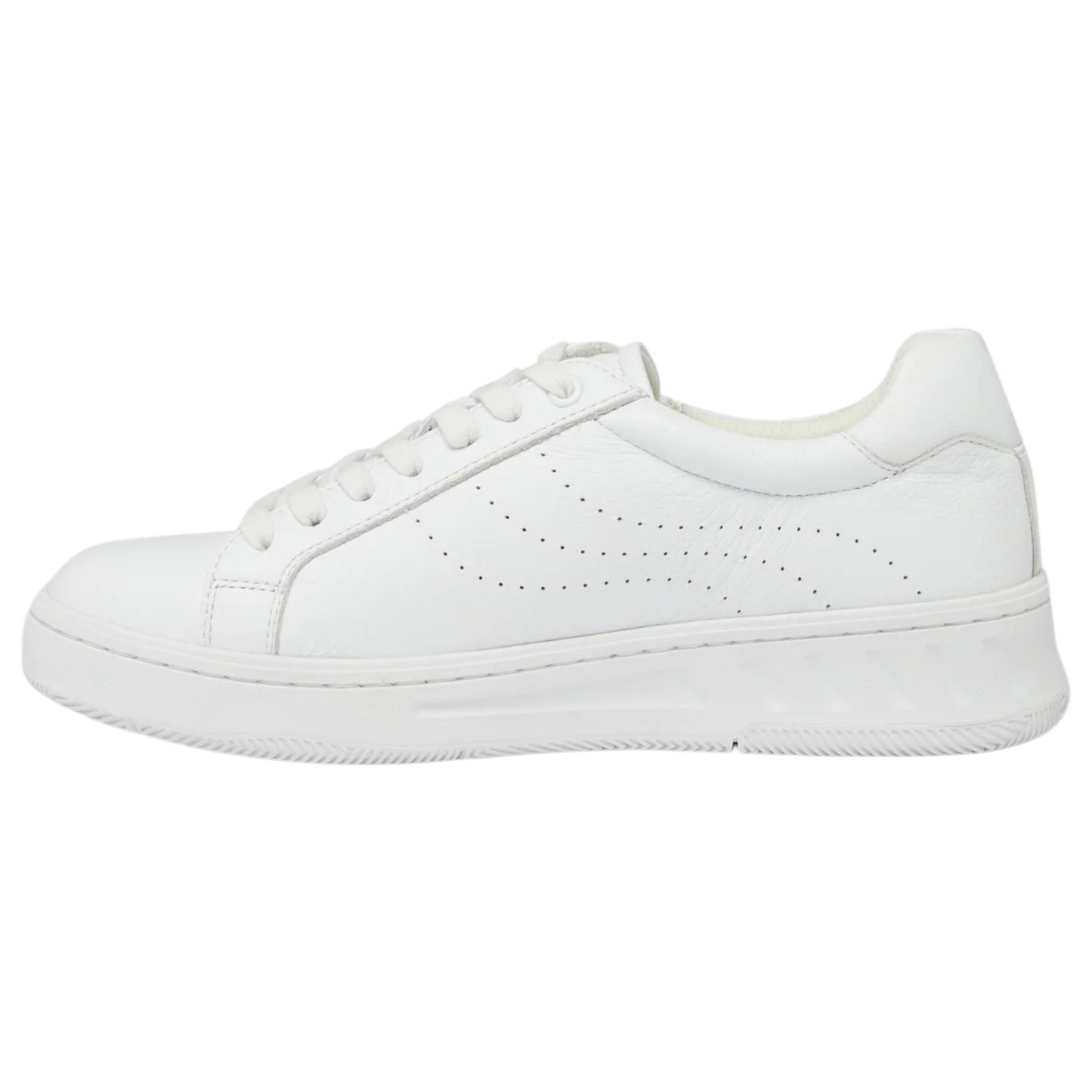 Womens Hush Puppies Spin Shoes White/White