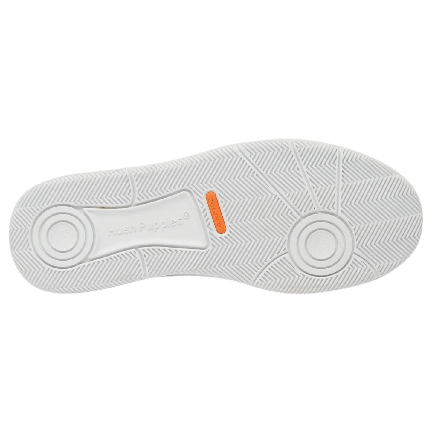 Womens Hush Puppies Spin Shoes White/White