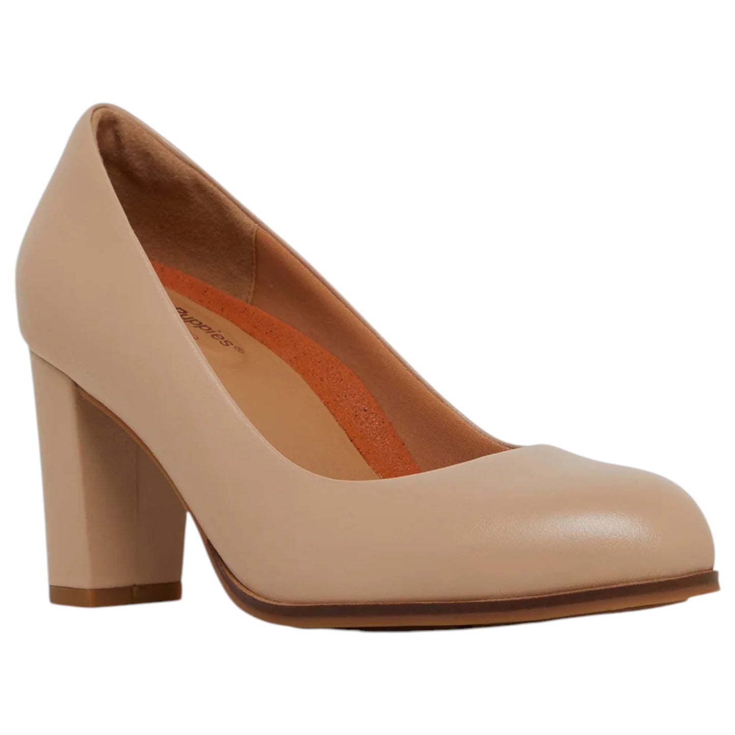Womens Hush Puppies The Tall Pump Heels Nude