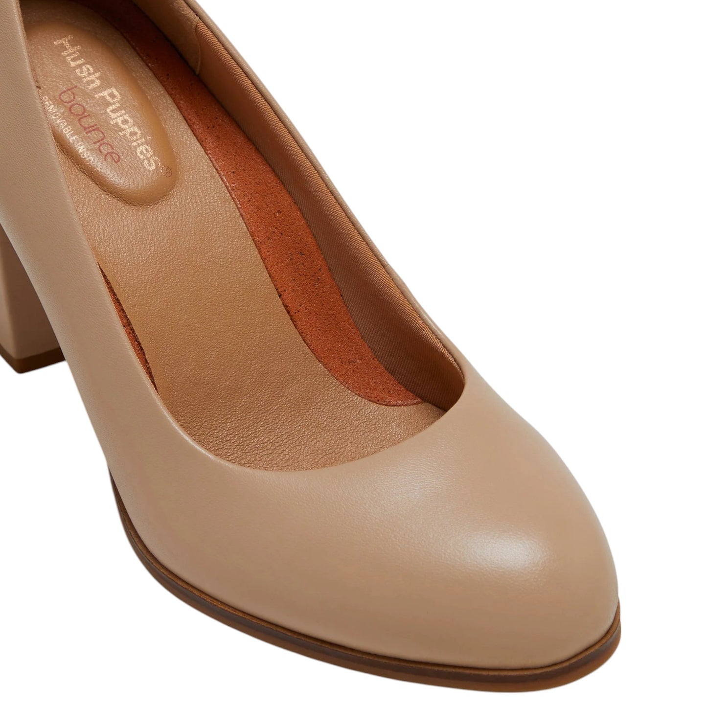 Womens Hush Puppies The Tall Pump Heels Nude