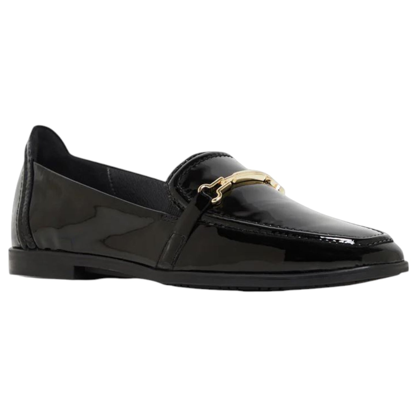 Womens Hush Puppies Zippo Shoes Black Patent