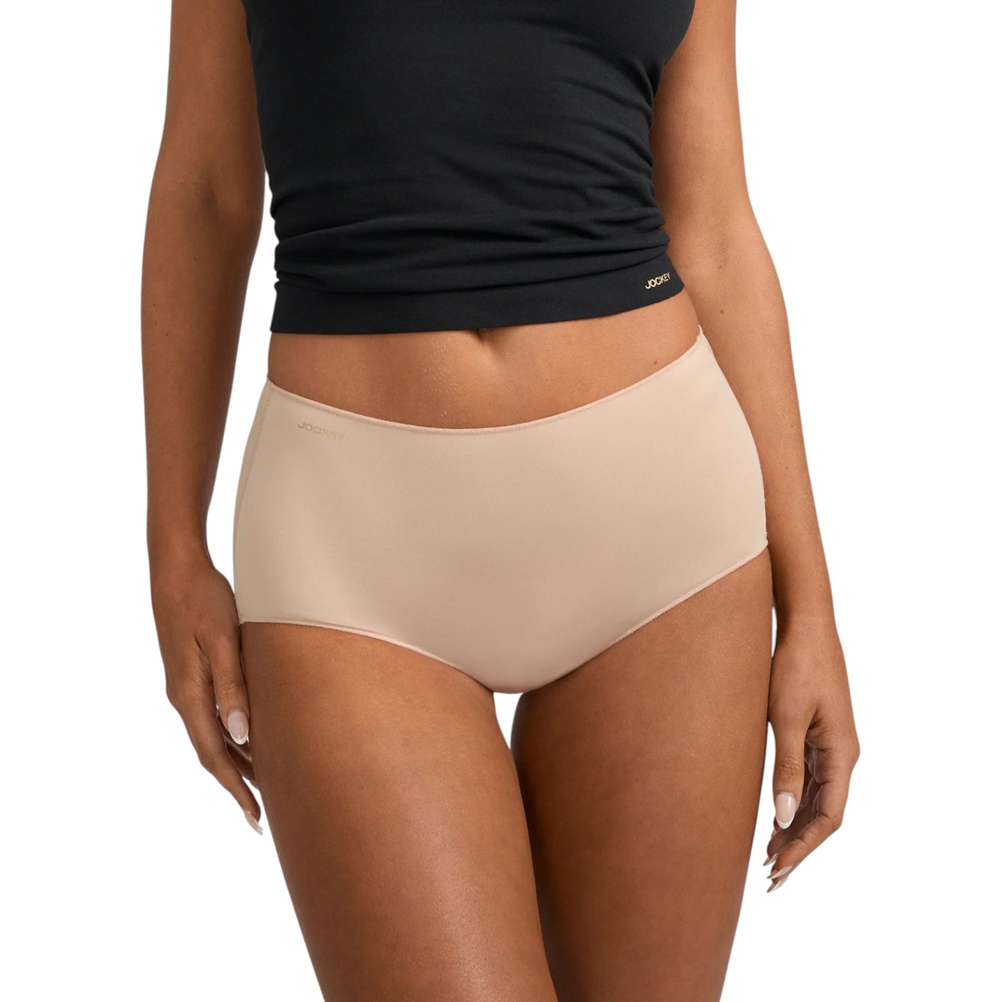 6 Pack Womens Jockey No Panty Line Promise Next Gen Full Briefs Underwear Dusk