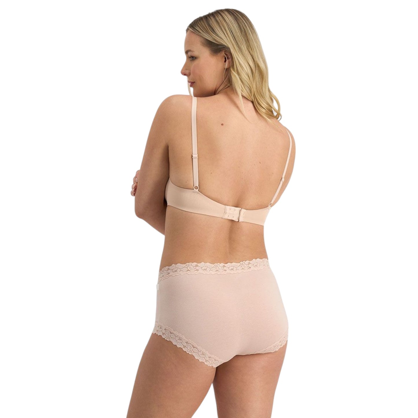 Womens Jockey Parisienne Cotton Full Briefs Underwear Dusk