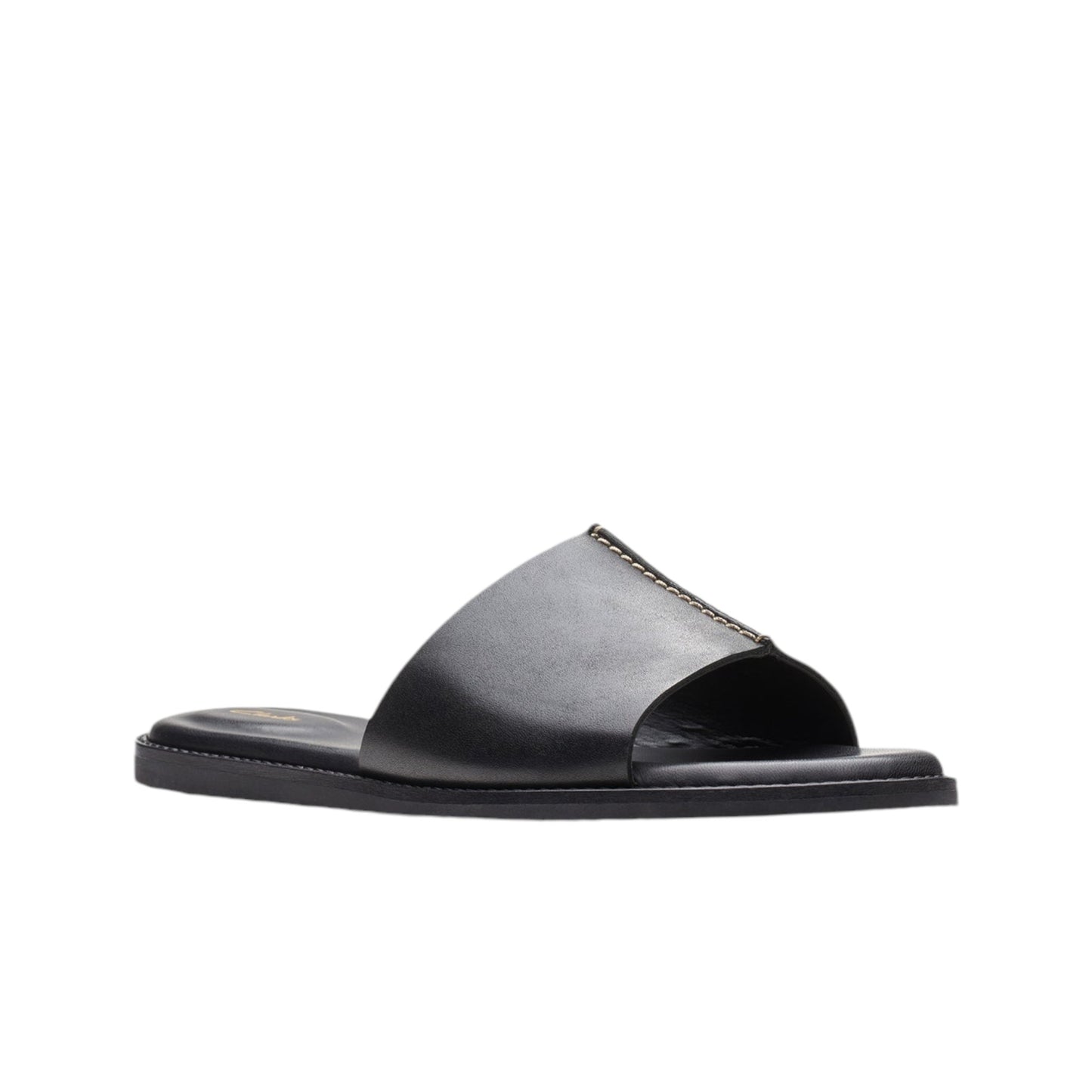 Womens Clarks Karsea Mule Slides Black