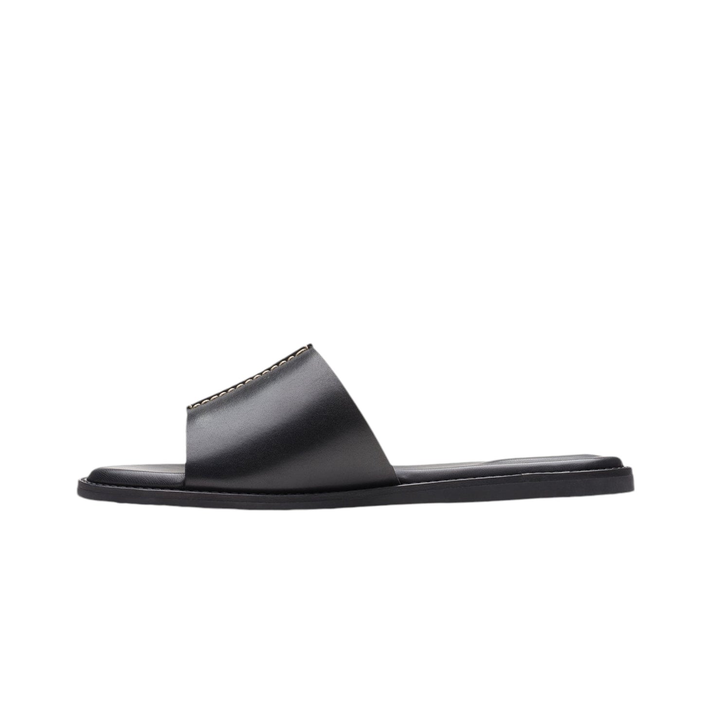 Womens Clarks Karsea Mule Slides Black