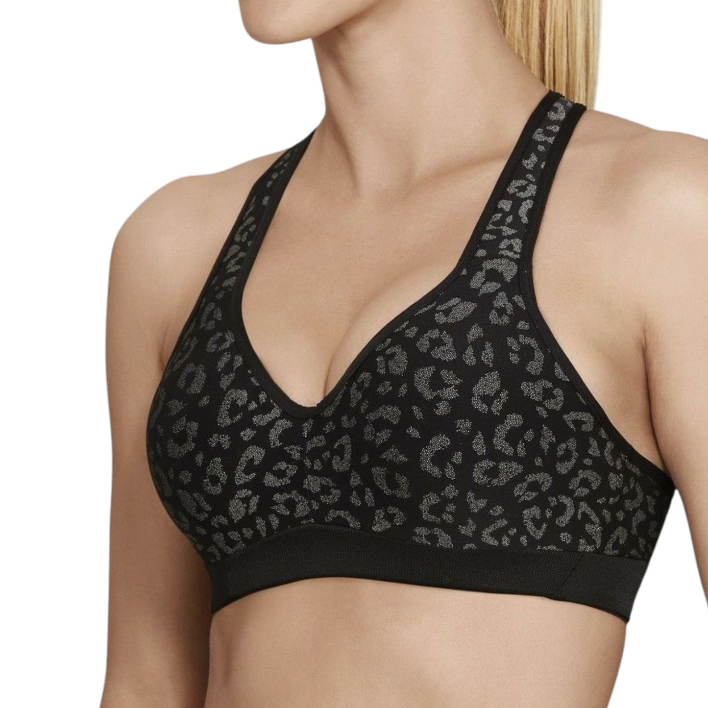 Womens Berlei Electrify Underwire Crop Bra Black
