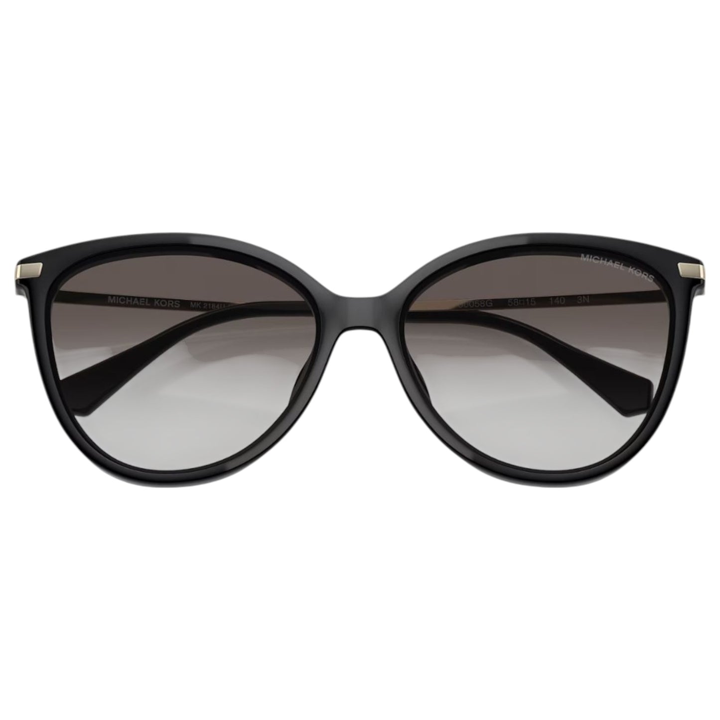 Womens Michael Kors Dupont MK2184U Sunglasses Black/Dark Grey Gradient