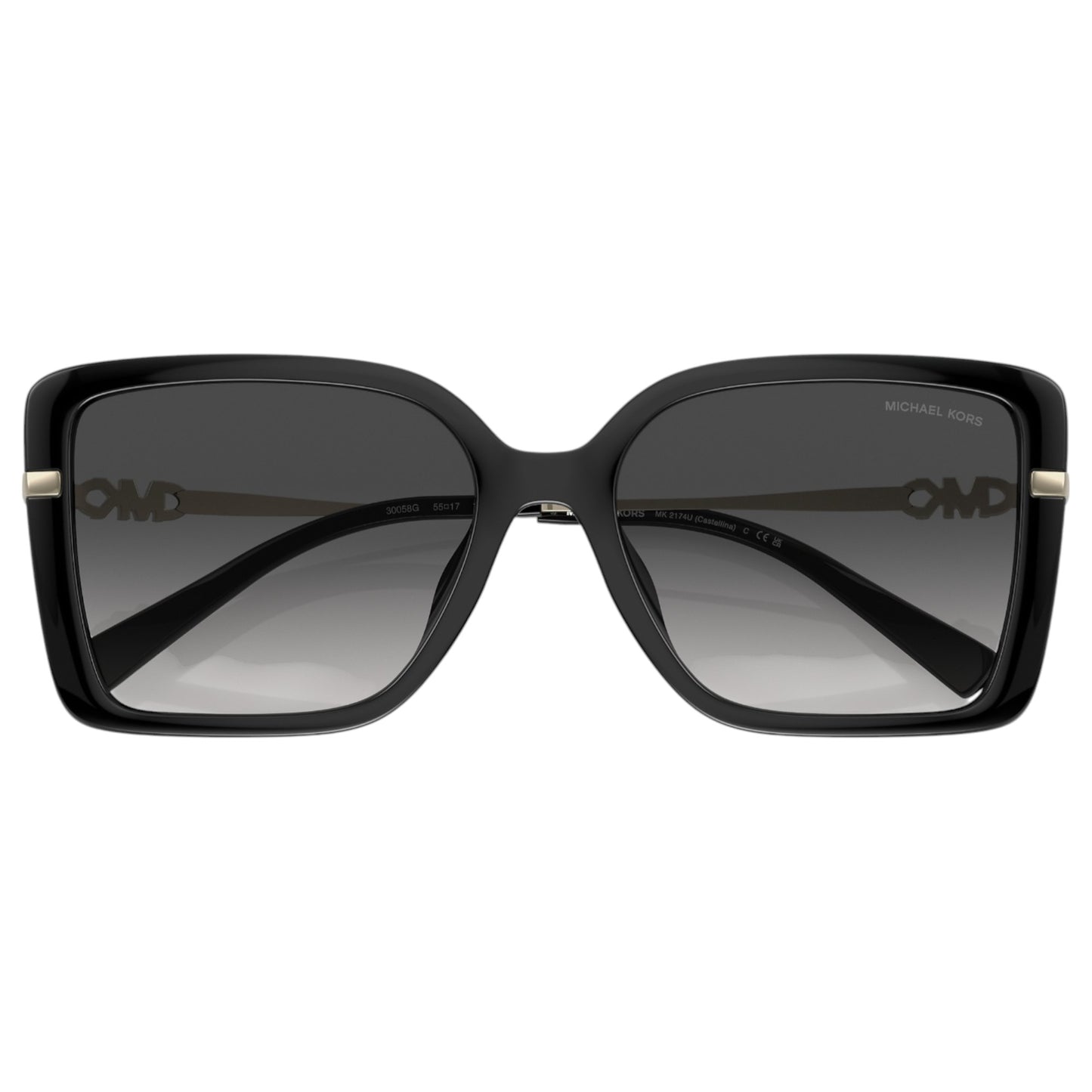 Womens Michael Kors Castellina MK2174U Sunglasses Black