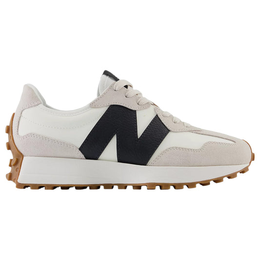 Womens New Balance 327 Shoes Moonbeam/Black