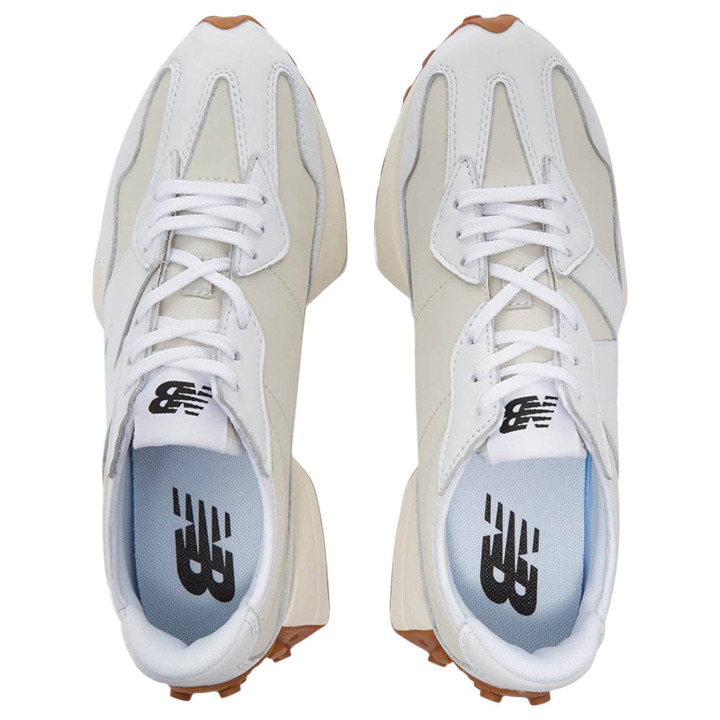 Womens New Balance 327 Shoes White