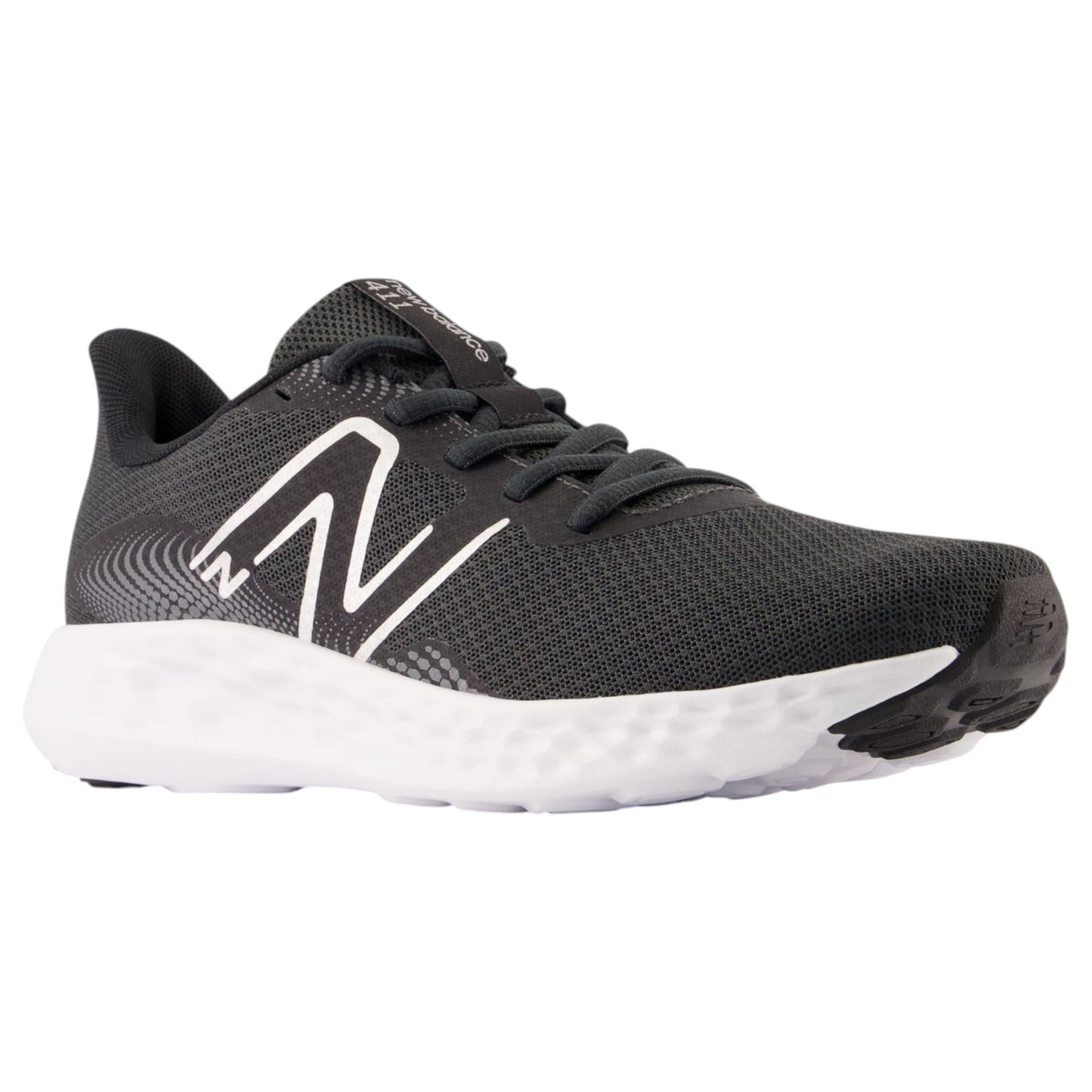 Womens New Balance 411 Shoes Black/White
