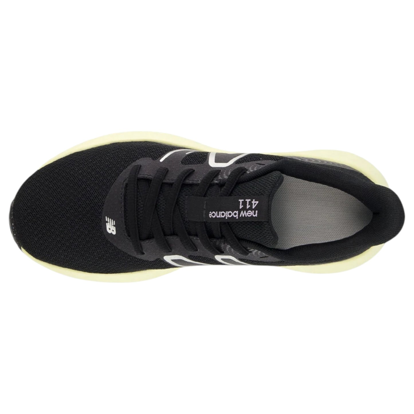 Womens New Balance 411 Shoes Black/Yellow