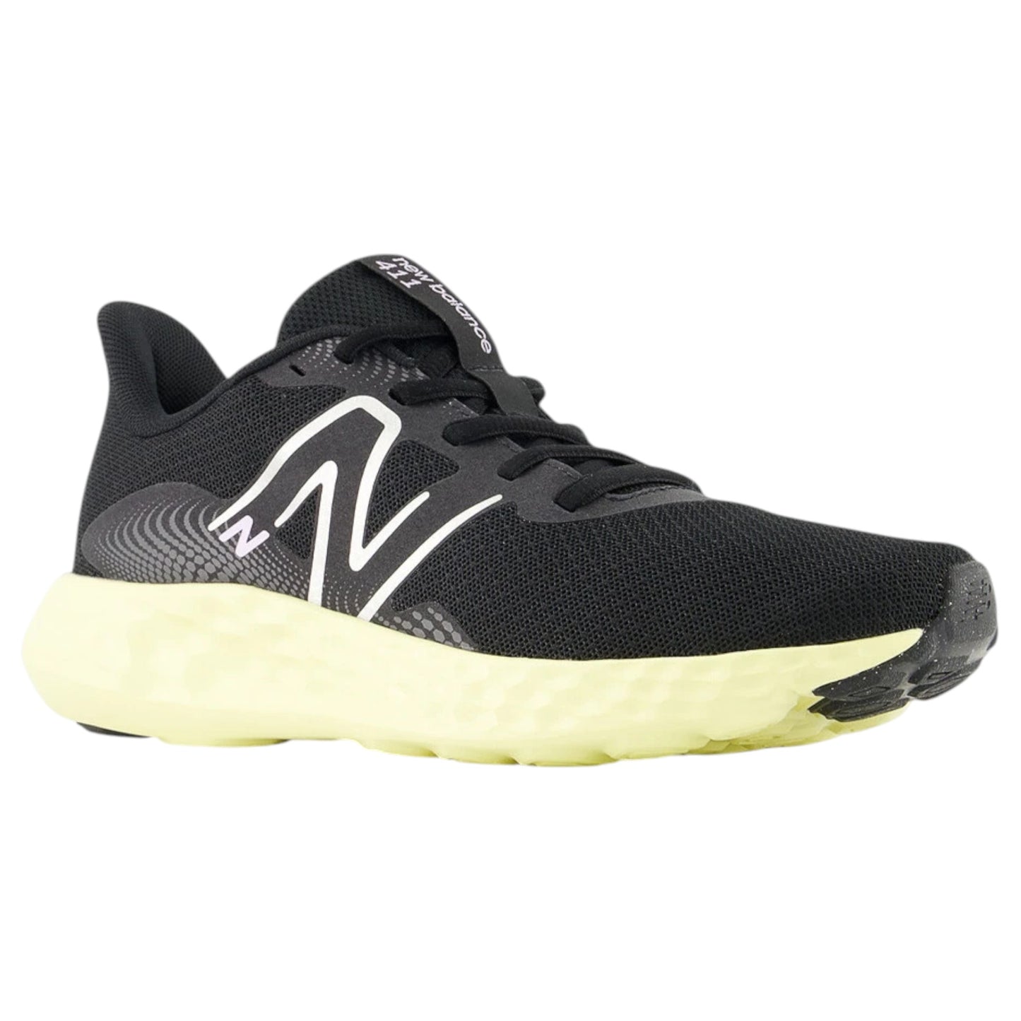 Womens New Balance 411 Shoes Black/Yellow