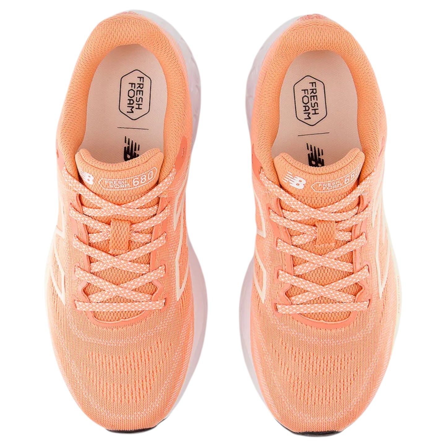 Womens New Balance 680 Shoes Orange