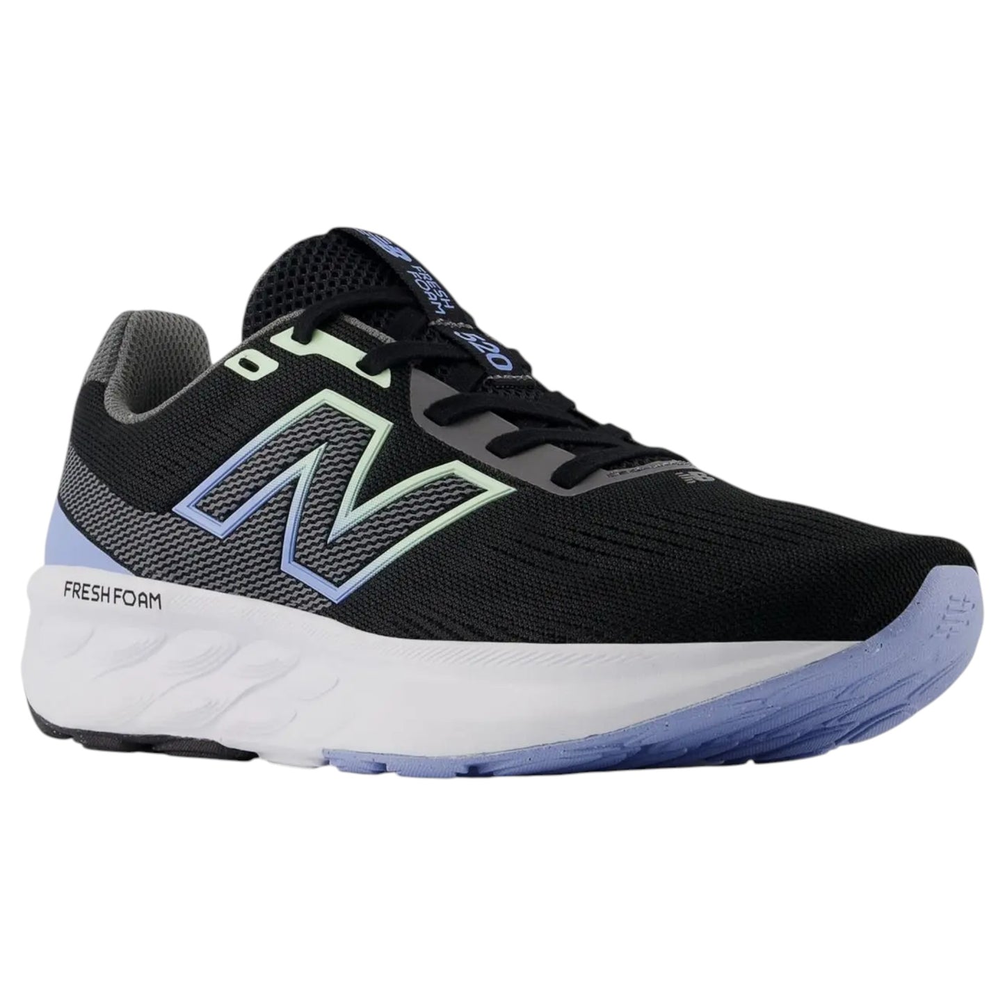 Womens New Balance Fresh Foam 520 v9 Shoes Black/White