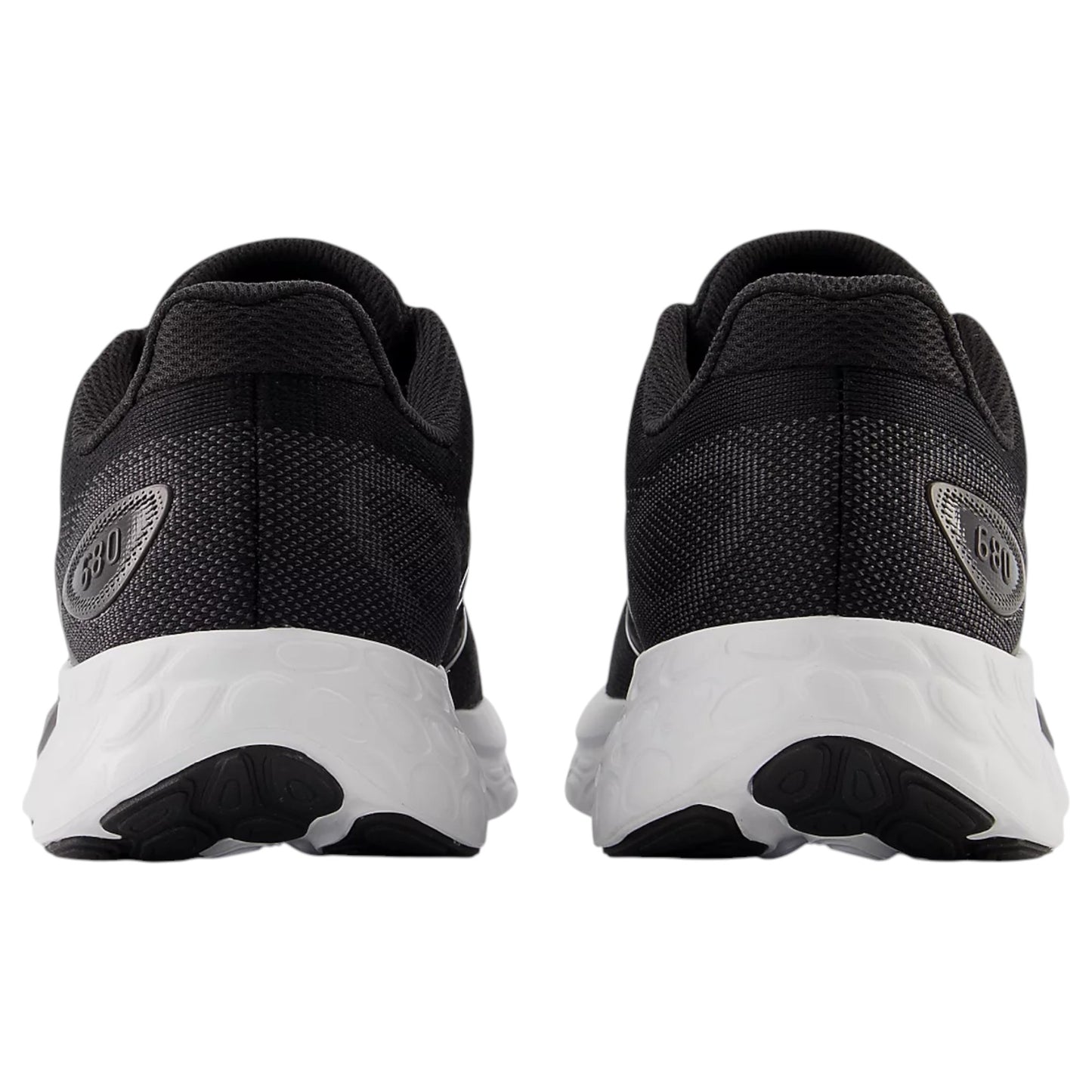 Womens New Balance Fresh Foam 680 Shoes Black/White