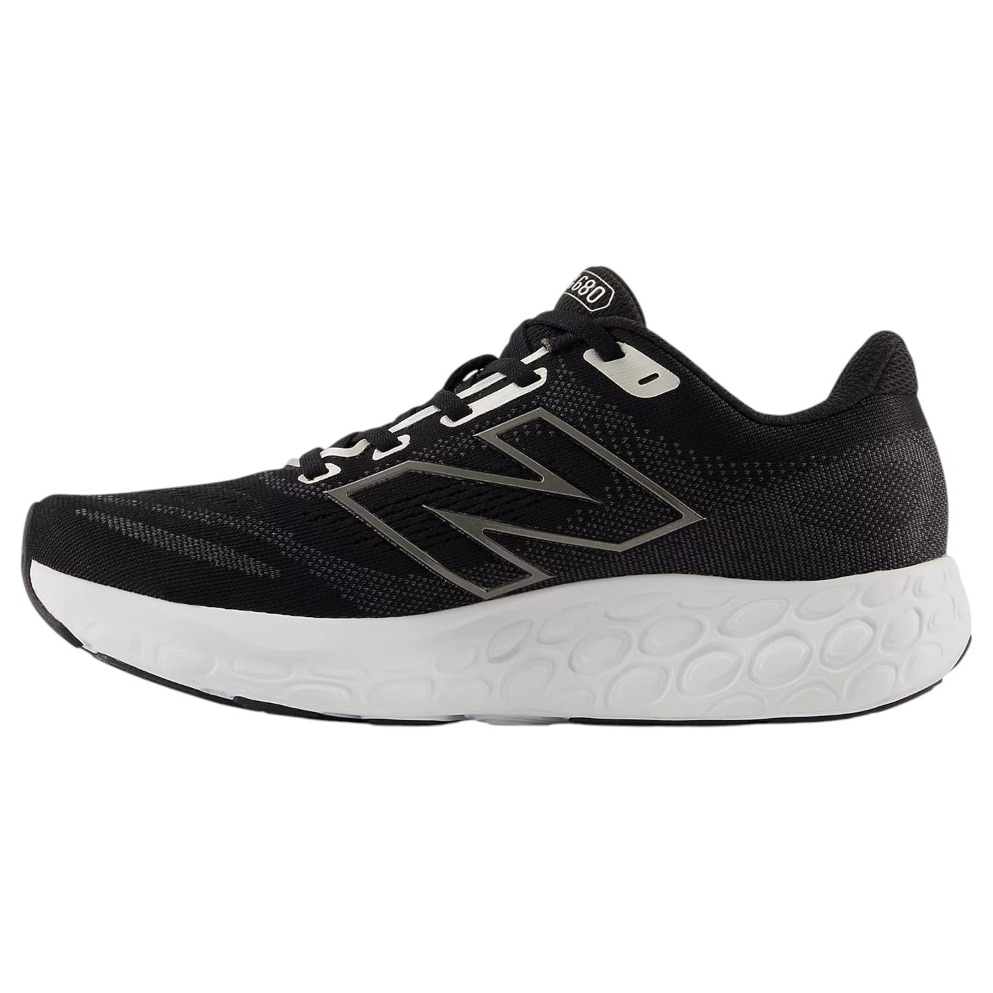 Womens New Balance Fresh Foam 680 Shoes Black/White