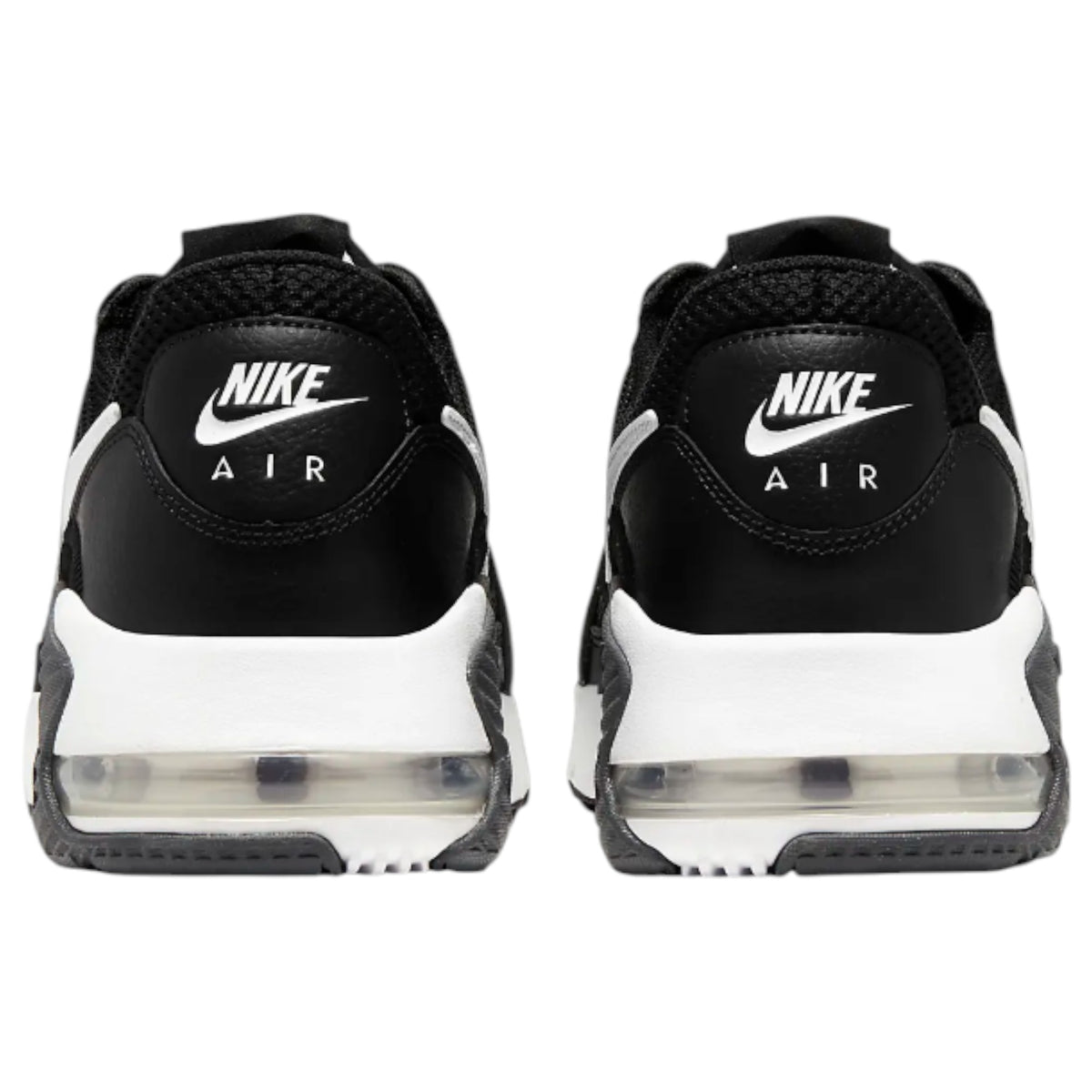 Womens Nike Air Max Excee Shoes Black/ White