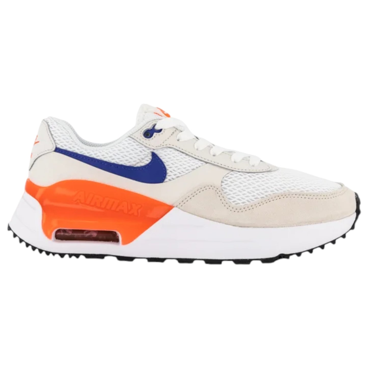 Womens Nike Air Max SYSTM Shoes White/ Bright Crimson