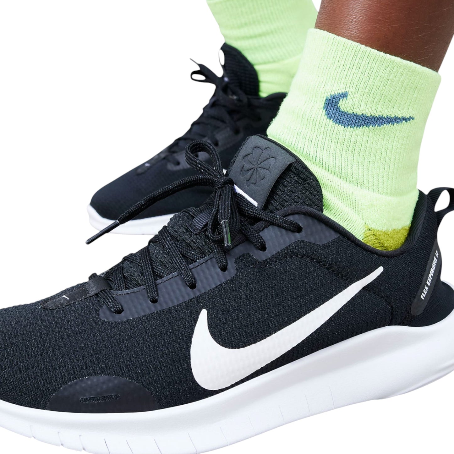 Womens Nike Flex Experience Run 12 Shoes Black/White