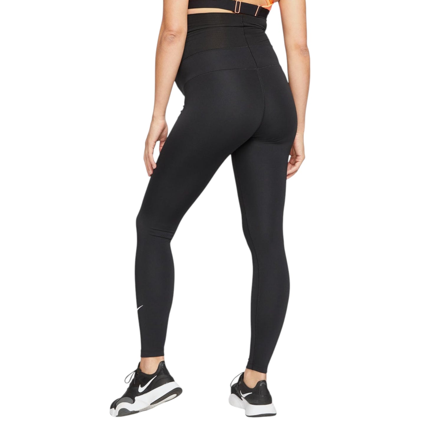 Womens Nike Nike One High-Waisted Maternity Leggings Black