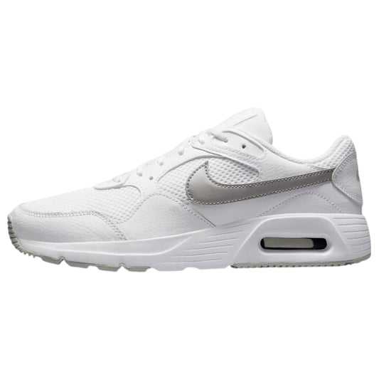 Womens Nike Air Max SC Shoes White/Metallic Platinum