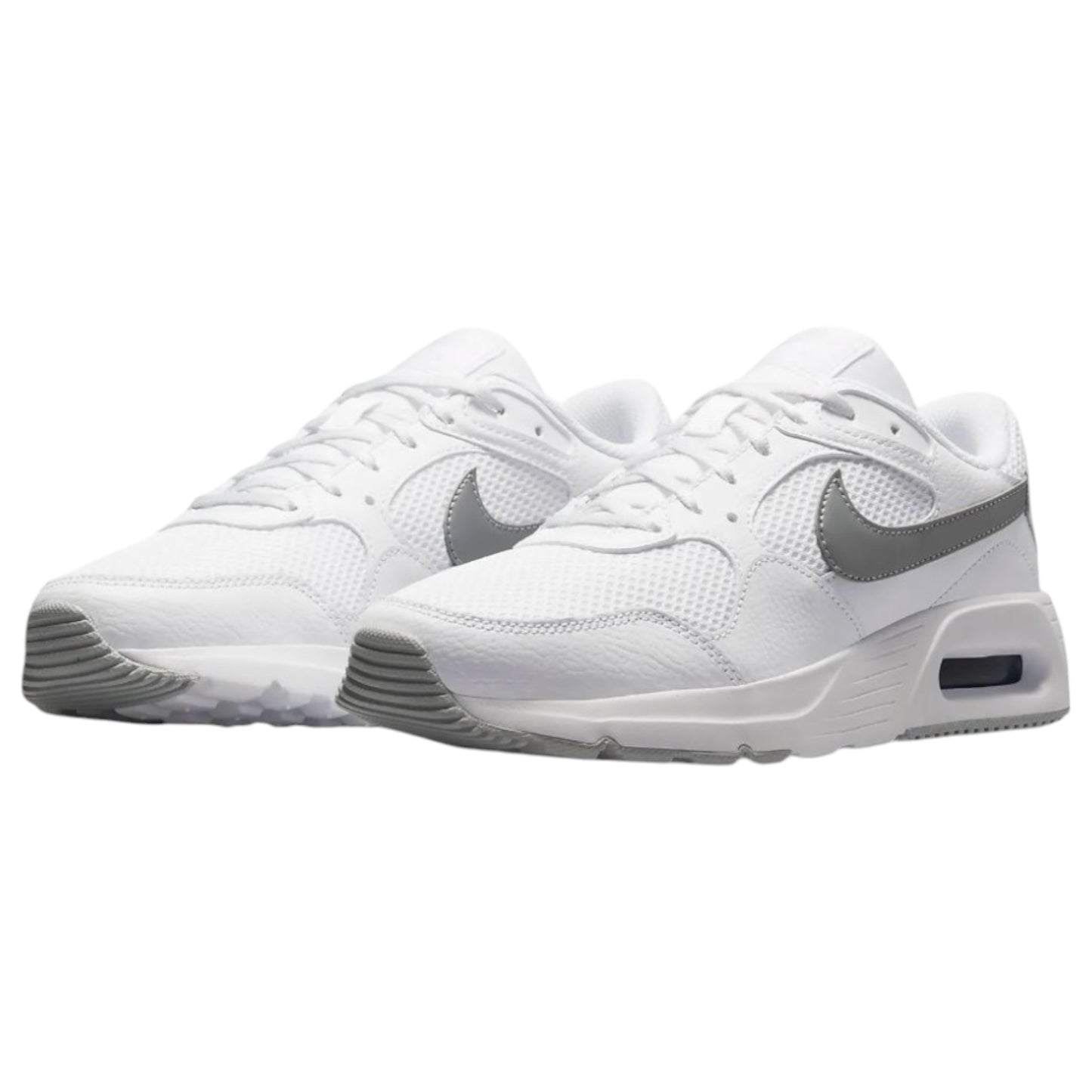 Womens Nike Air Max SC Shoes White/Metallic Platinum