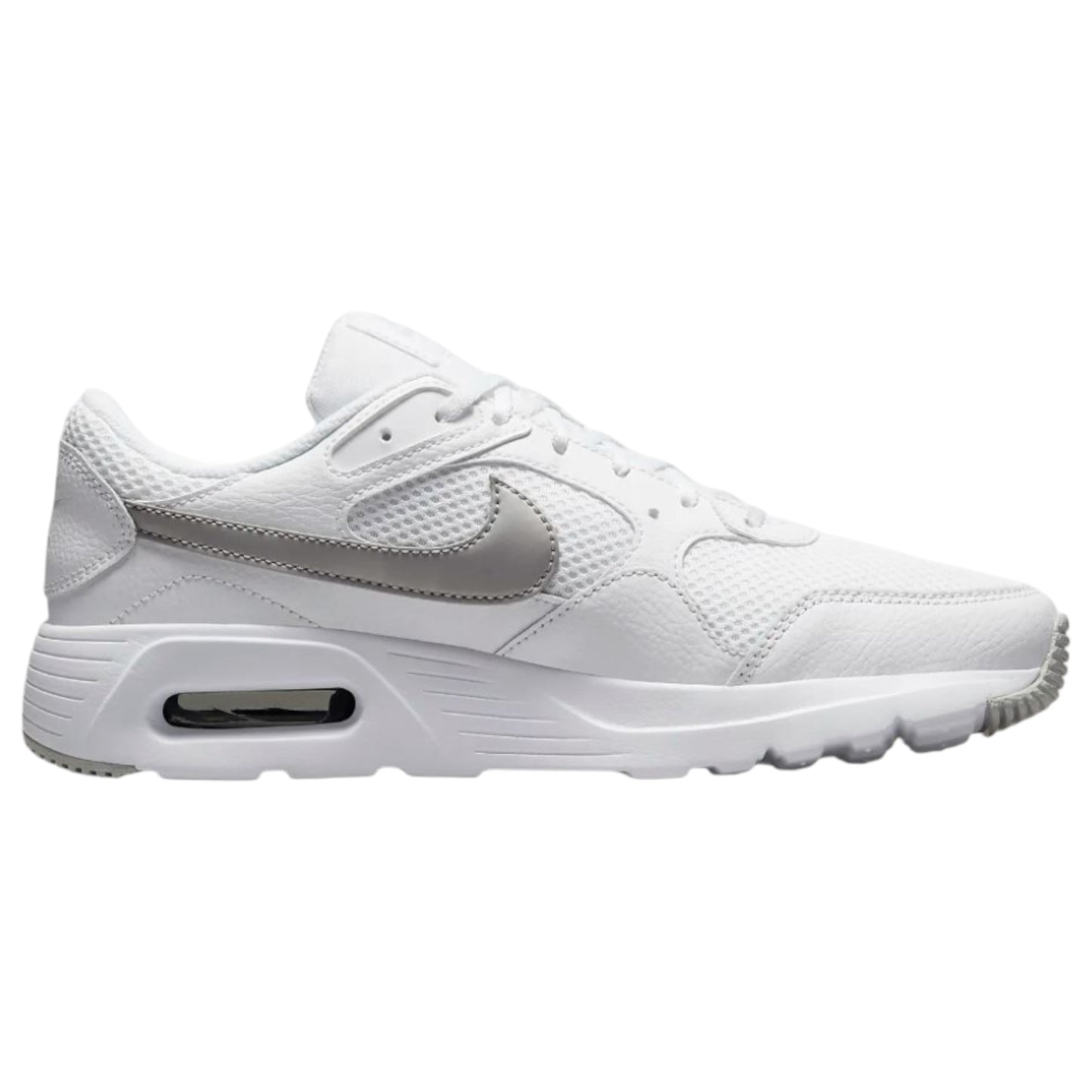 Womens Nike Air Max SC Shoes White/Metallic Platinum