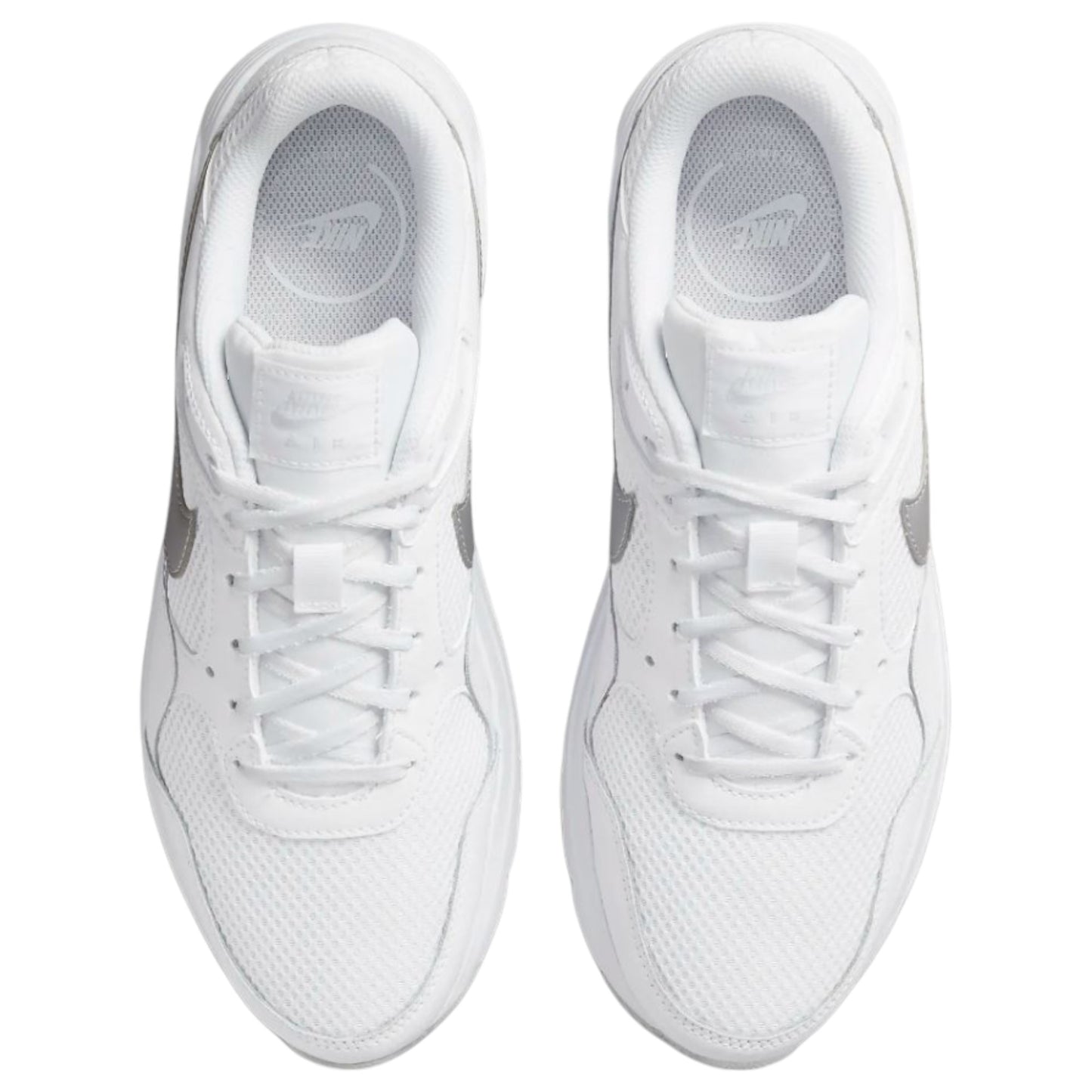 Womens Nike Air Max SC Shoes White/Metallic Platinum