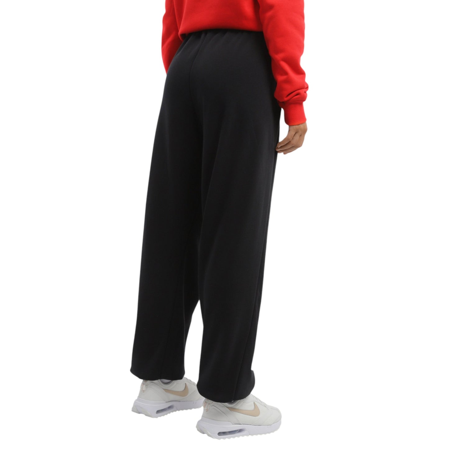 Womens Nike Sportswear Air Fleece Oversized High-Rise Trackies Black