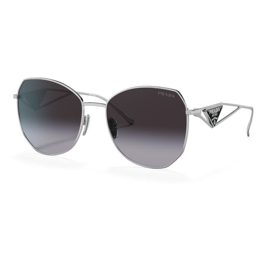 Womens Prada PR57YS Sunglasses Silver/Grey