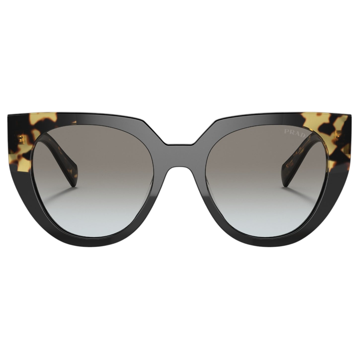 Womens Prada PR14WS Sunglasses Black/Medium Tortoise