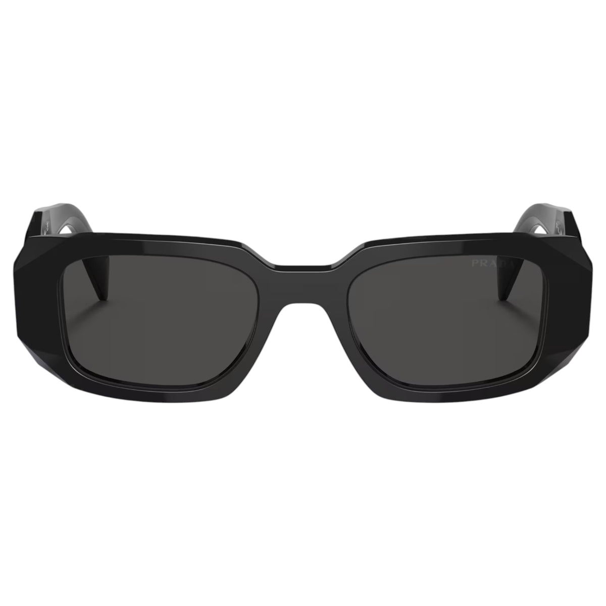 Womens Prada PR17WS Sunglasses Black/Dark Grey