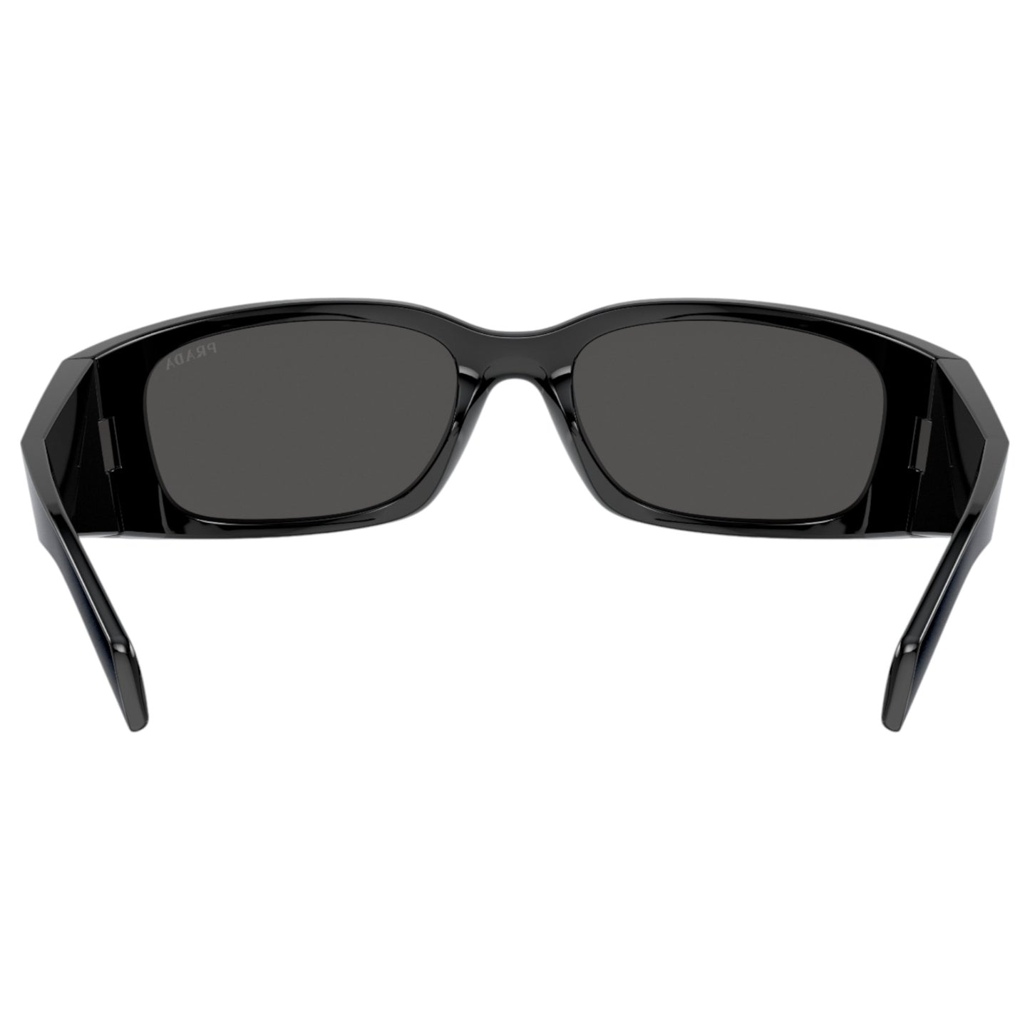 Womens Prada PRA14S Sunglasses Black/Dark Grey
