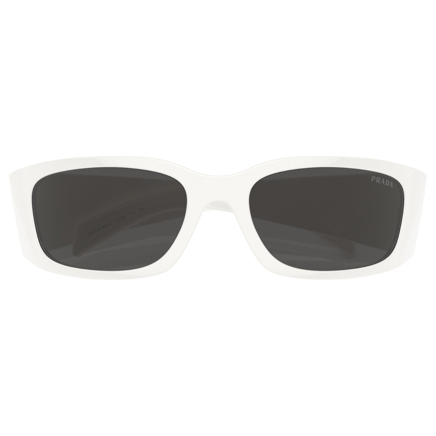 Womens Prada PRA14S Sunglasses Talc/Dark Grey