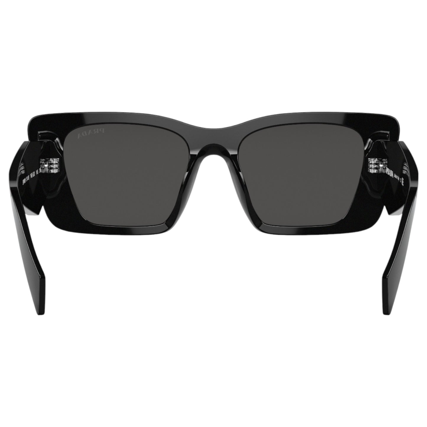 Womens Prada PR08YS Sunglasses Black/Dark Grey