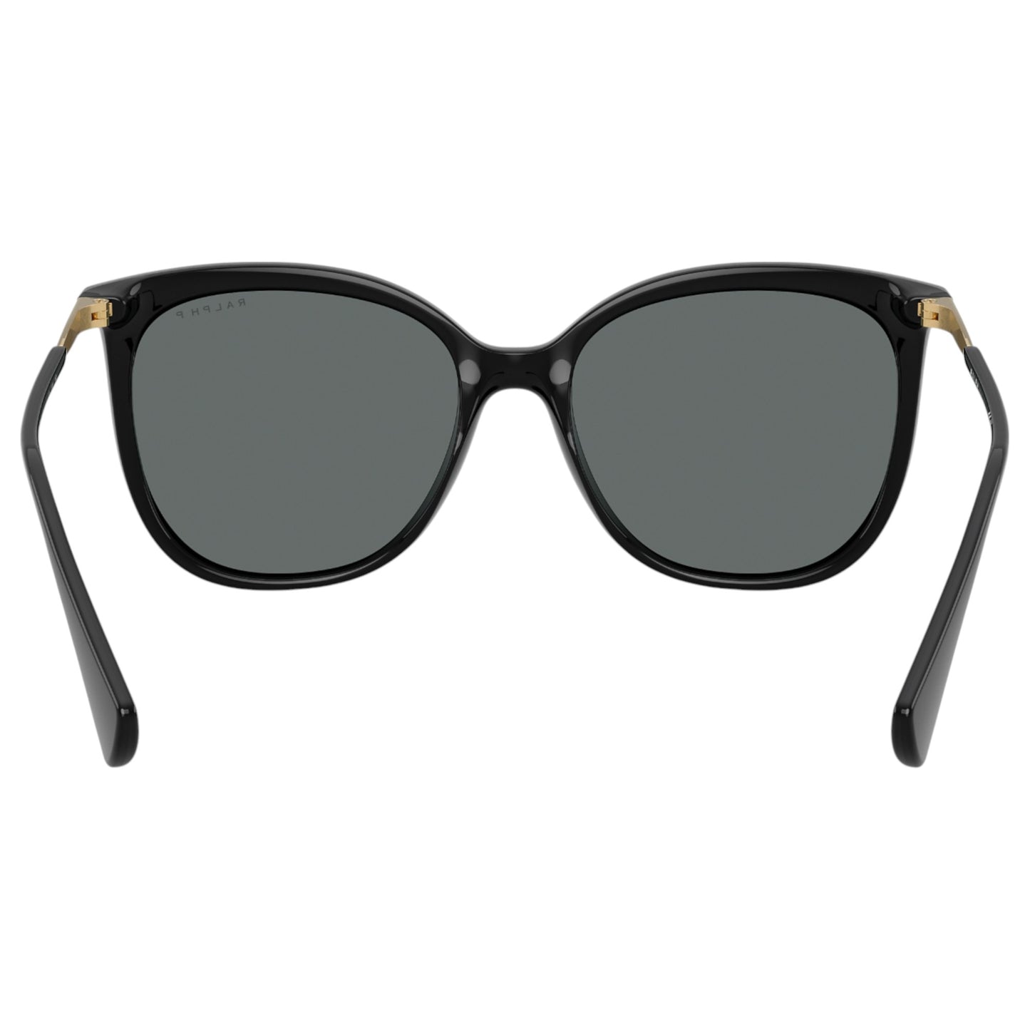 Womens Ralph Lauren RA5248 Sunglasses Shiny Black/ Plar Dark Grey