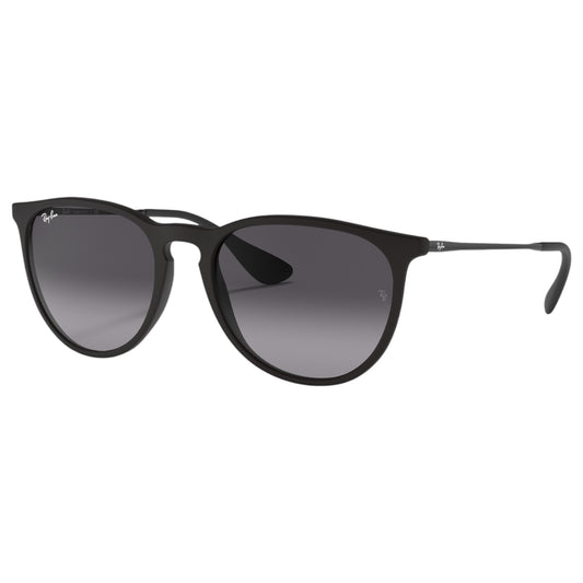 Womens Ray-Ban Erika Classic RB4171 Sunglasses Matte Black/ Grey