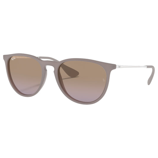 Womens Ray-Ban Erika Classic RB4171 Sunglasses Matte Dark Sand/ Violet