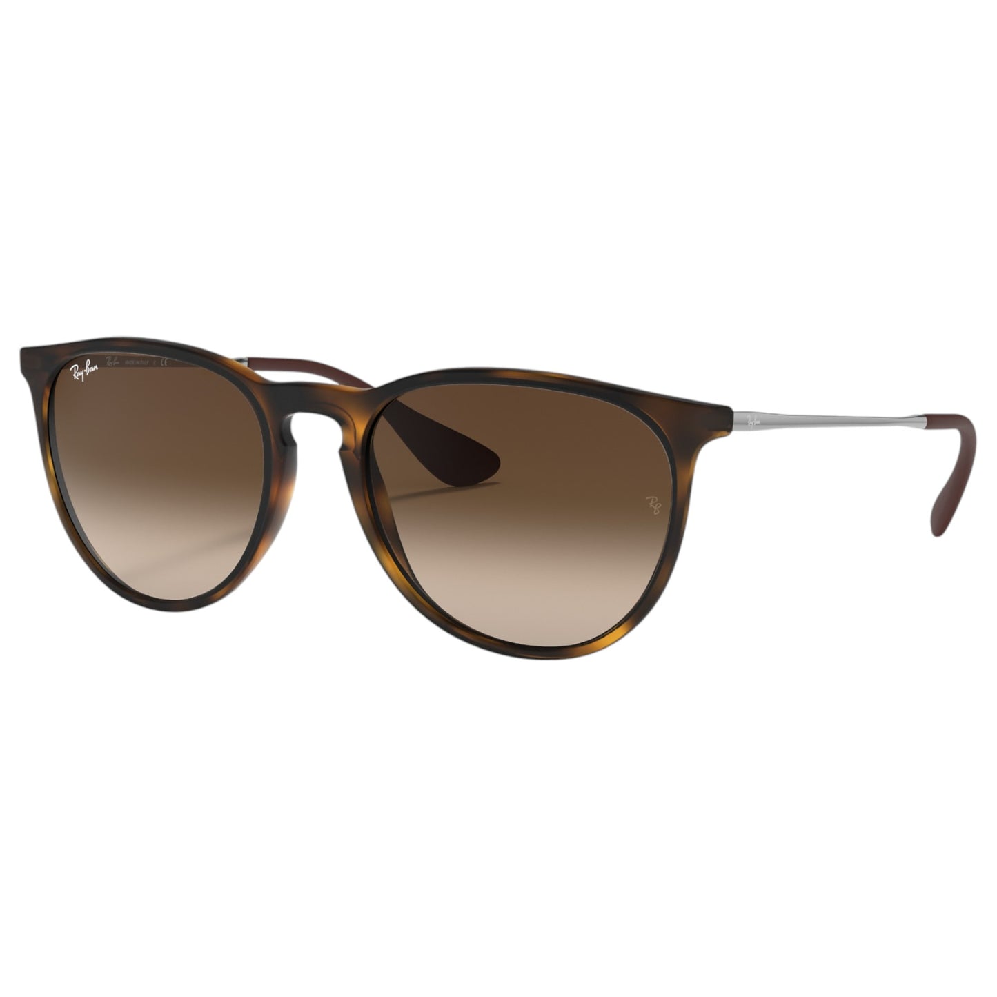 Womens Ray-Ban Clubmaster RB4171 Sunglasses Matte Havana/ Brown