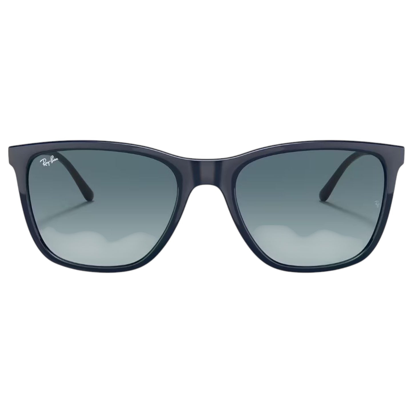 Womens Ray-Ban RB4344 Sunglasses Polished Blue/ Blue Gradient