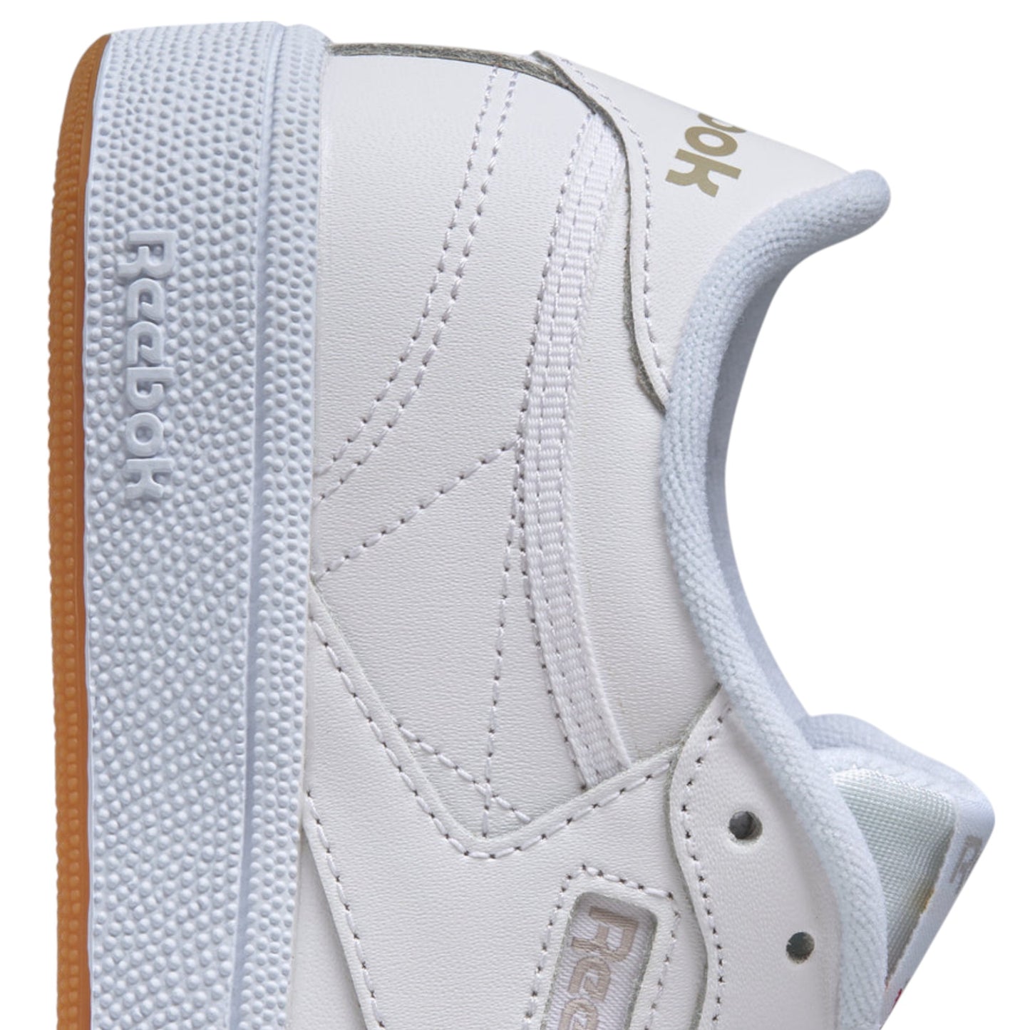 Womens Reebok Club C 85 Shoes White/Light Grey/Gum