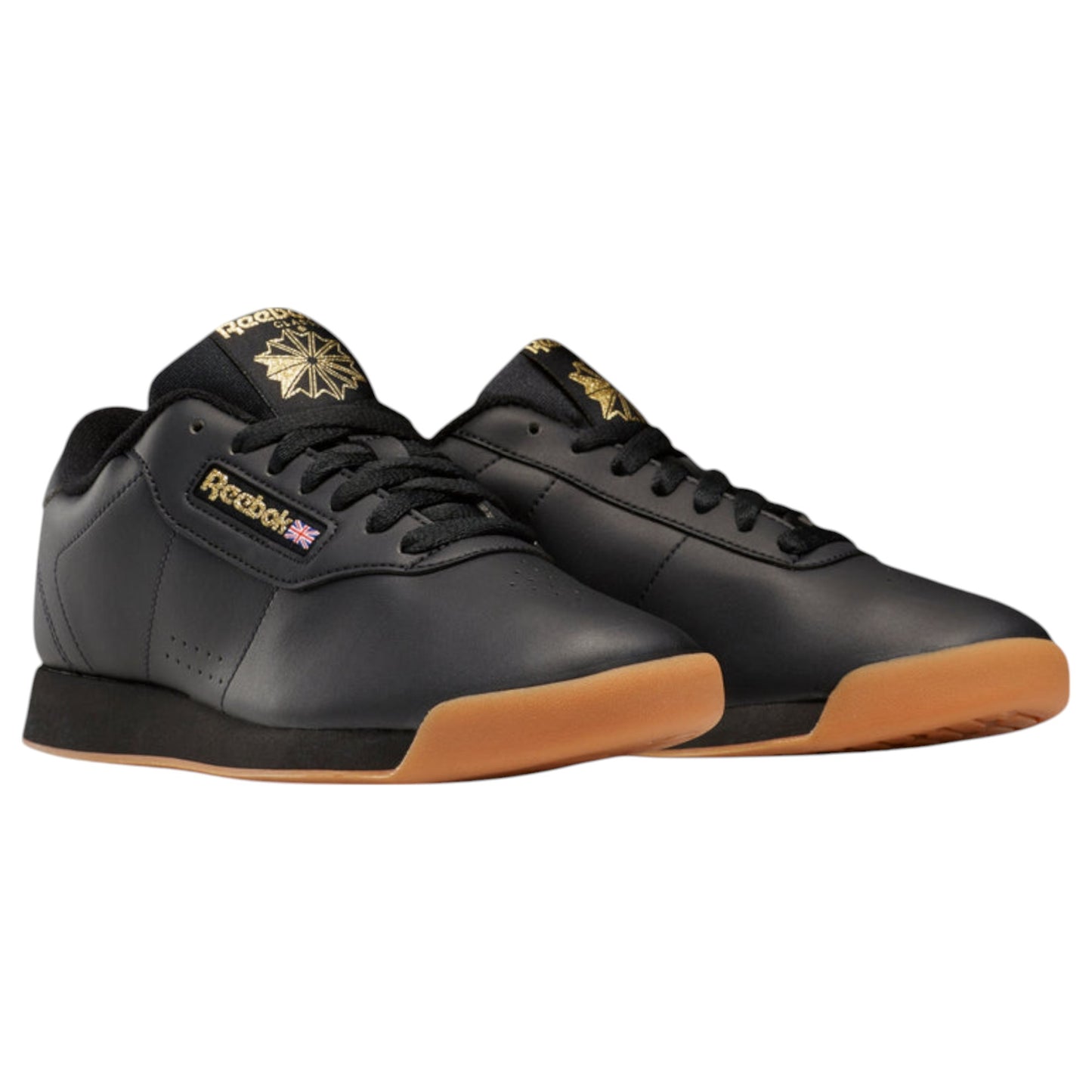 Womens Reebok Princess Shoes Black/Gum