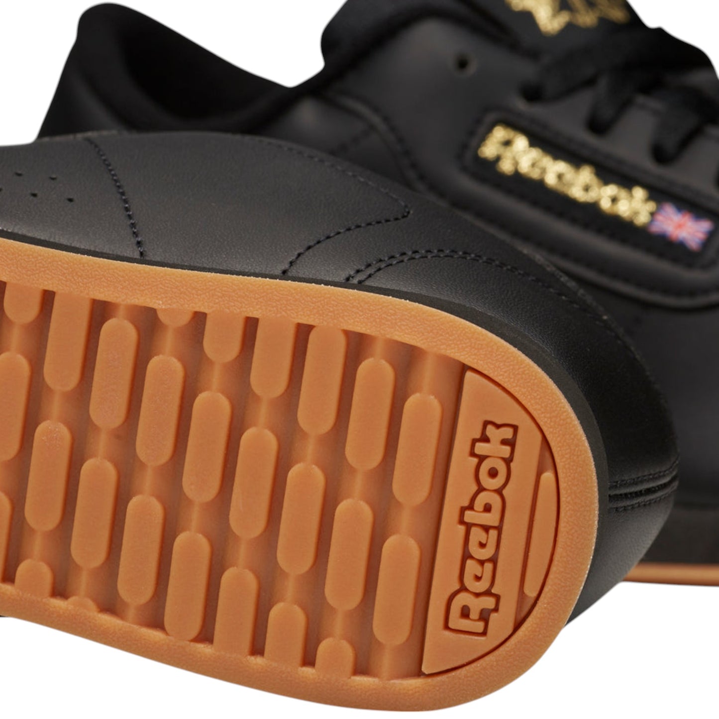 Womens Reebok Princess Shoes Black/Gum