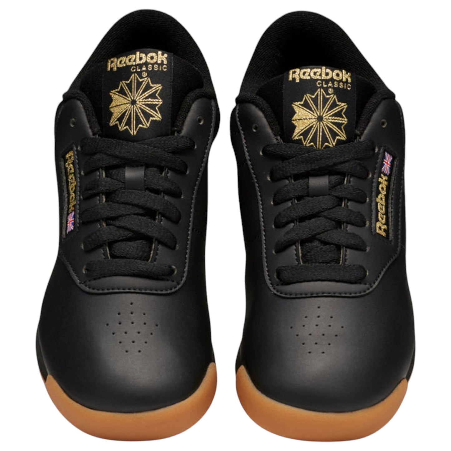 Womens Reebok Princess Shoes Black/Gum