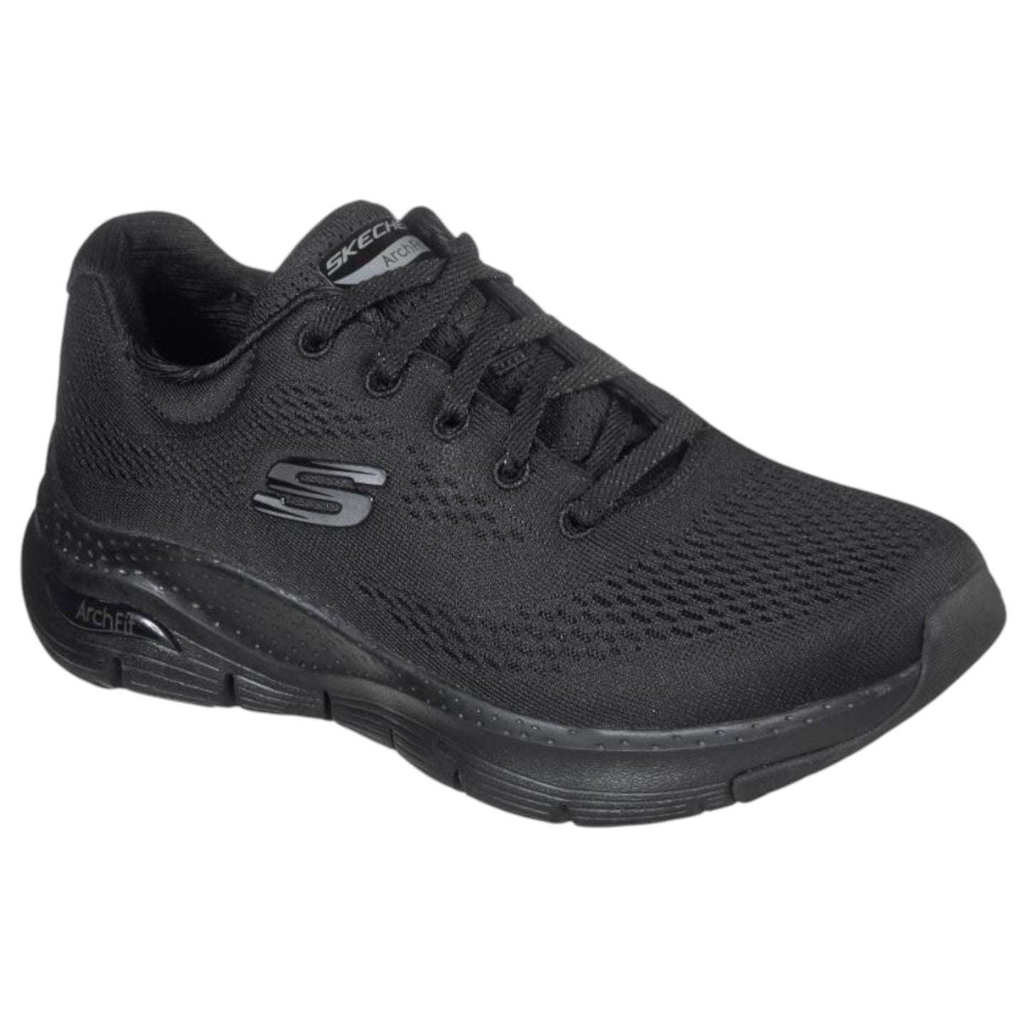 Womens Skechers Arch Fit - Big Appeal Shoes Black/Black